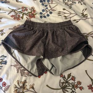 Grey Lulu Lemon Shorts